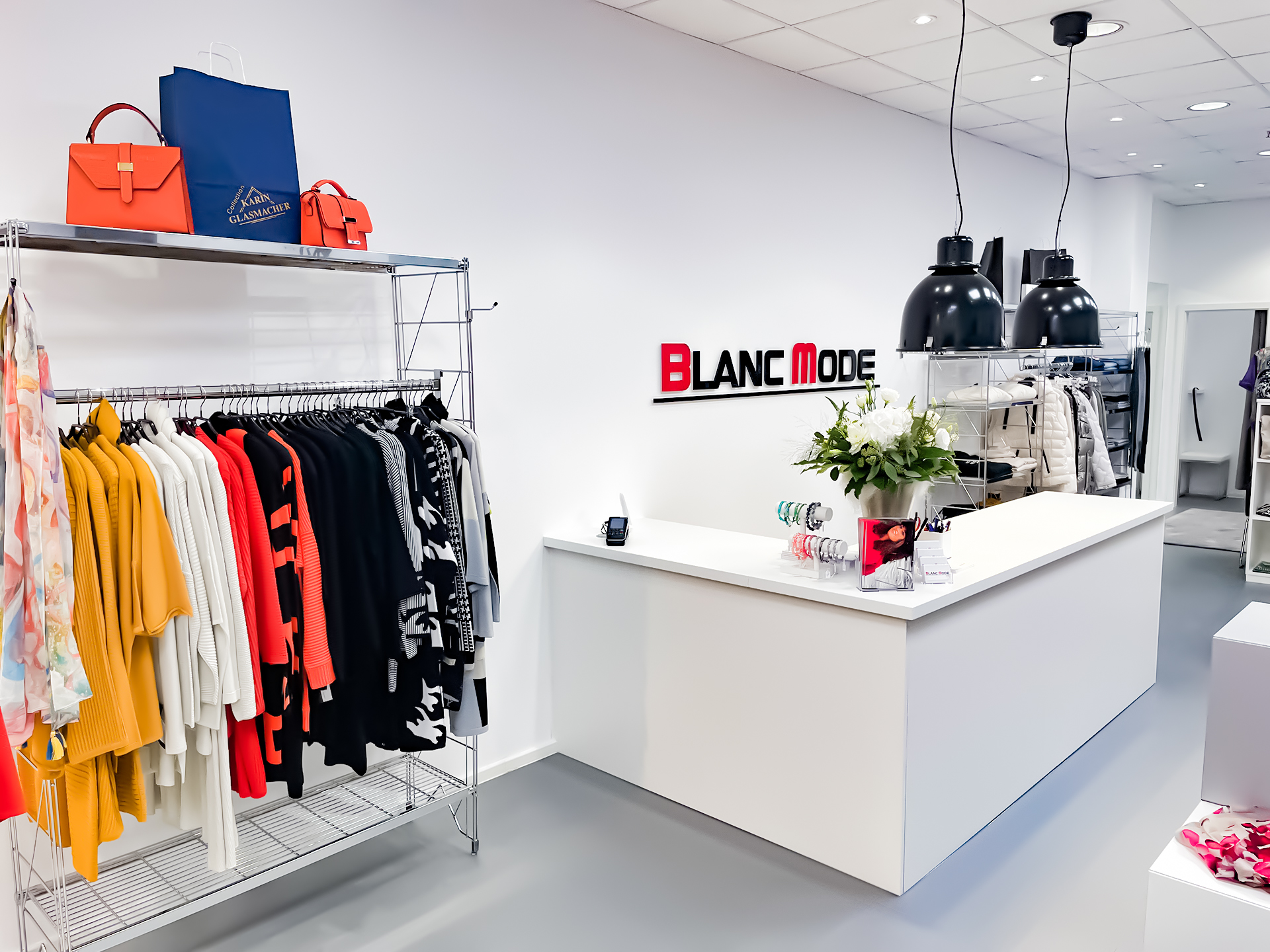 Eingang von blanc Mode im CCL Langenhagen